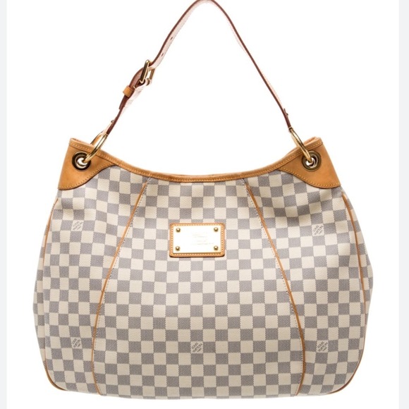 Louis Vuitton Handbags - Louis Vuitton Vintage Damier Azur Canvas Hobo Galliera PM Shoulder Bag $1600